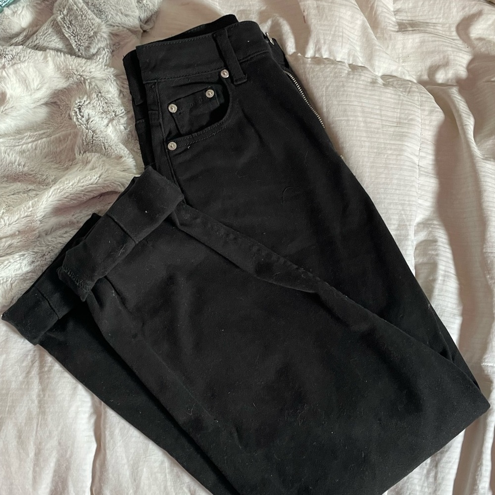 H&M cuffed jeans